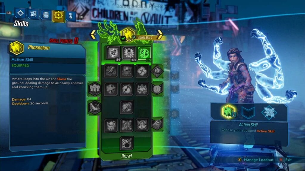 Borderlands 3 Character Skill Tree Abilities Revealed