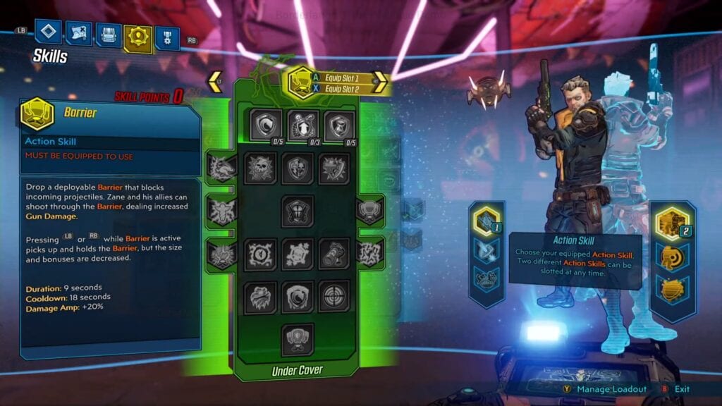 Borderlands 3 Character Skill Tree Abilities Revealed