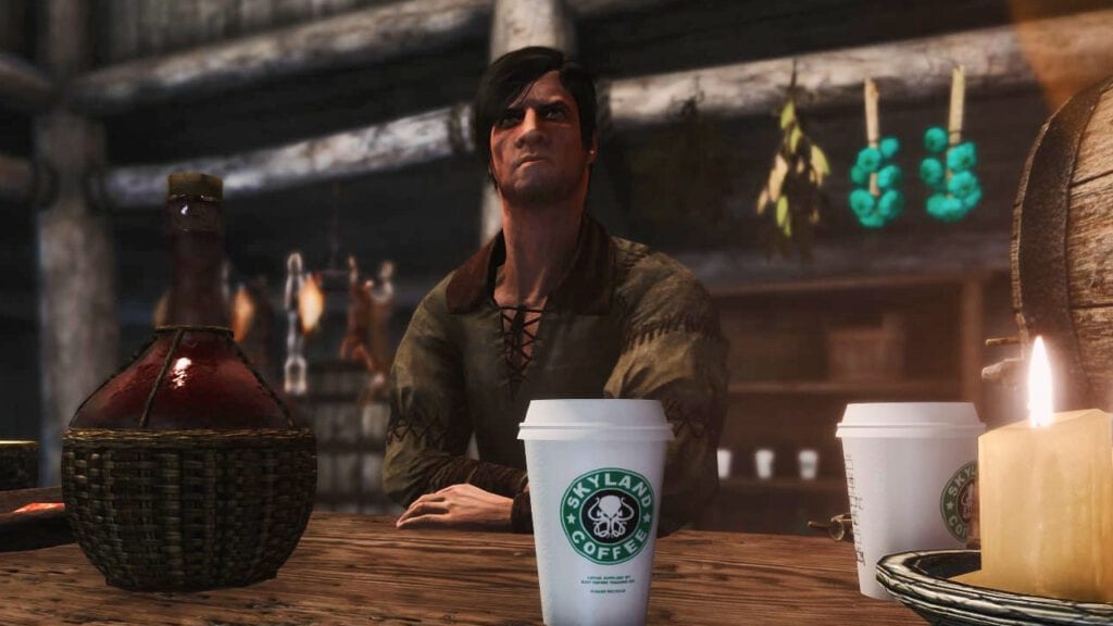 Game Of Thrones Starbucks Blunder Made Into A Skyrim Mod