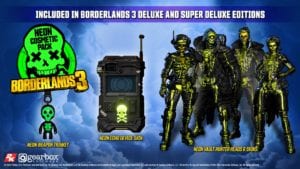 Borderlands 3 Deluxe Edition Bonus Content Revealed