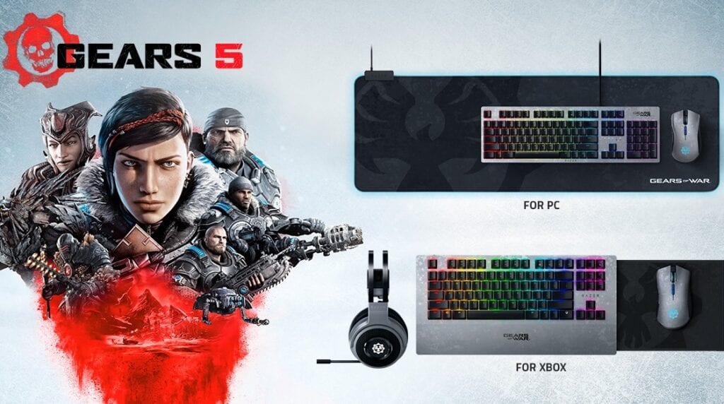 Gears 5 Is Getting Official Razer Gaming Peripherals