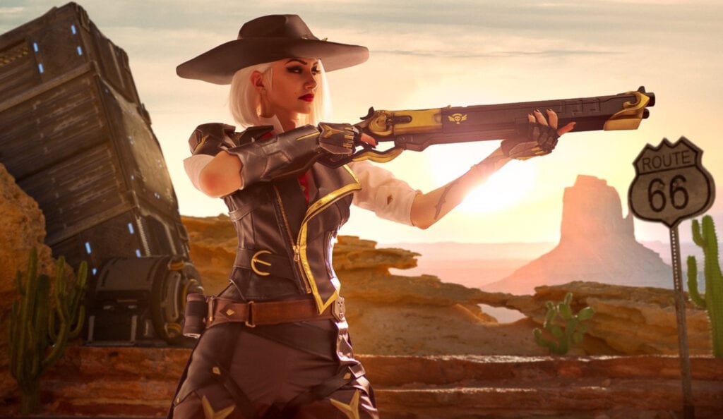 This Ashe Overwatch Cosplay Is Absolutely Explosive!