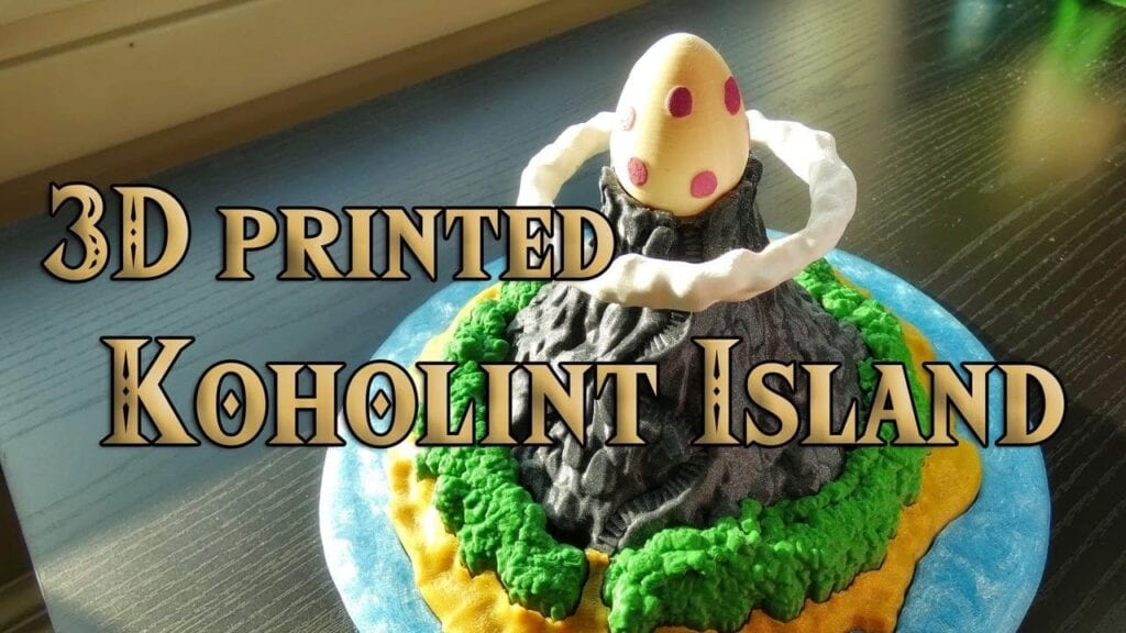 Koholint The Legend of Zelda Fan Recreated Koholint Island With A 3D Printer (VIDEO)