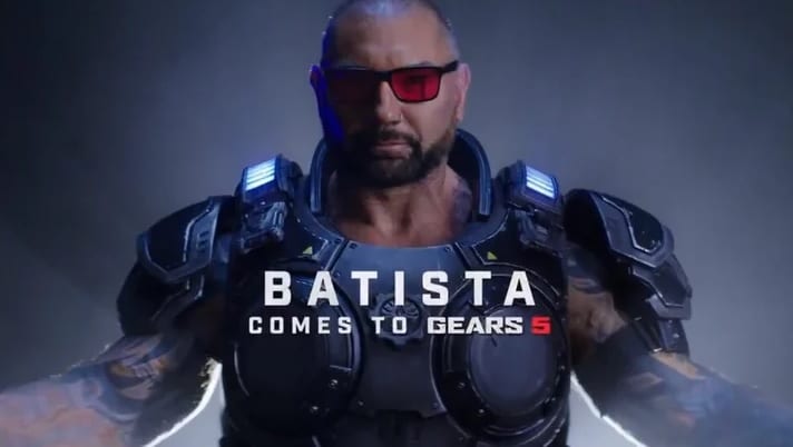 Gears 5 Adding Dave Bautista As Playable Character