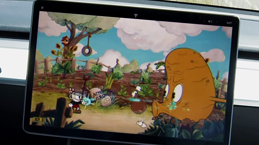 Cuphead Now Available In Tesla Cars, Still No PS4 Version (VIDEO)