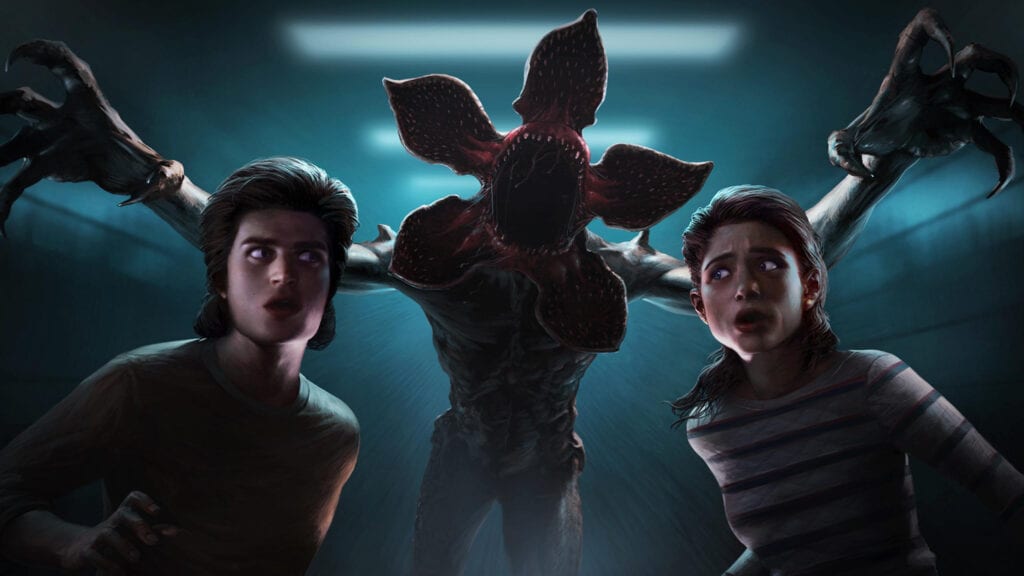 dead by daylight strangers things key art