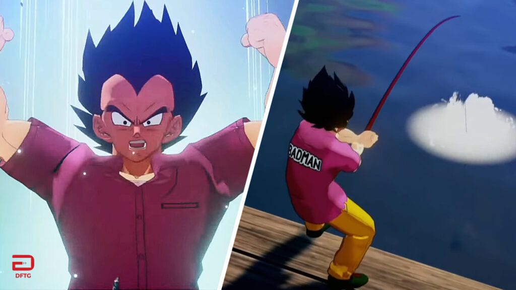 Dragon Ball Z: Kakarot Gameplay Shows Vegeta Fighting And Fishing (VIDEO)