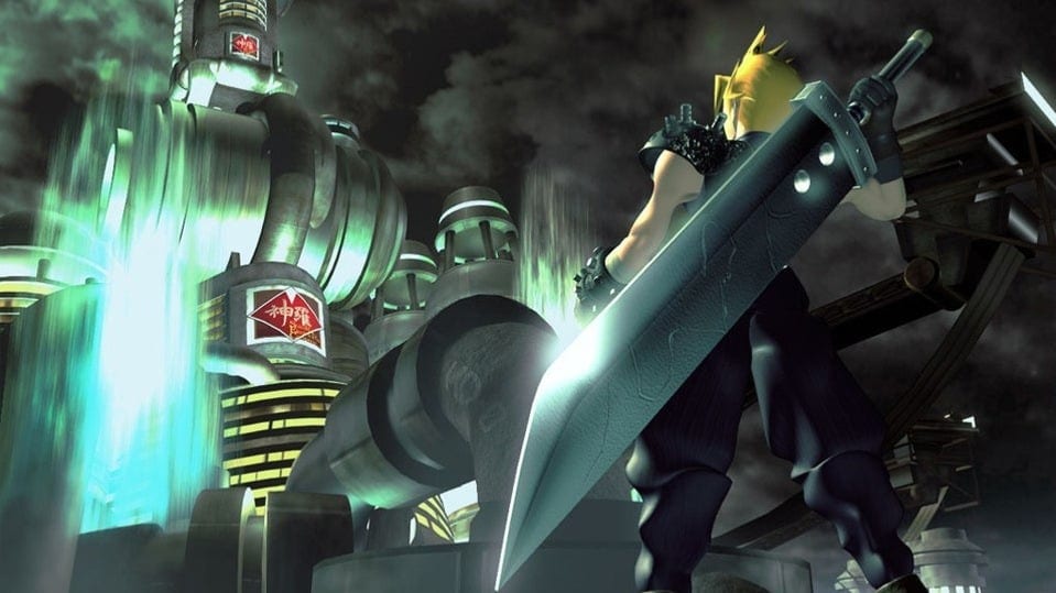 Final Fantasy VII Remake Recreates The Original Game's Iconic Box Art