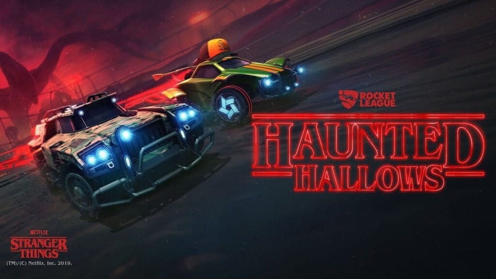 Rocket League Reveals Stranger Things Halloween Crossover Event (VIDEO)