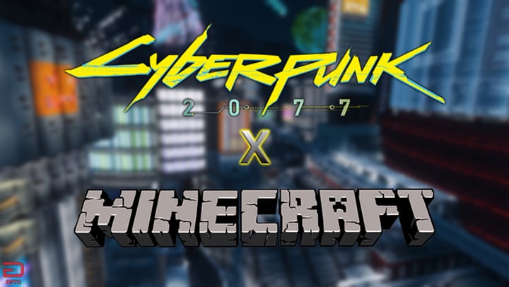 Cyberpunk 2077 x Minecraft