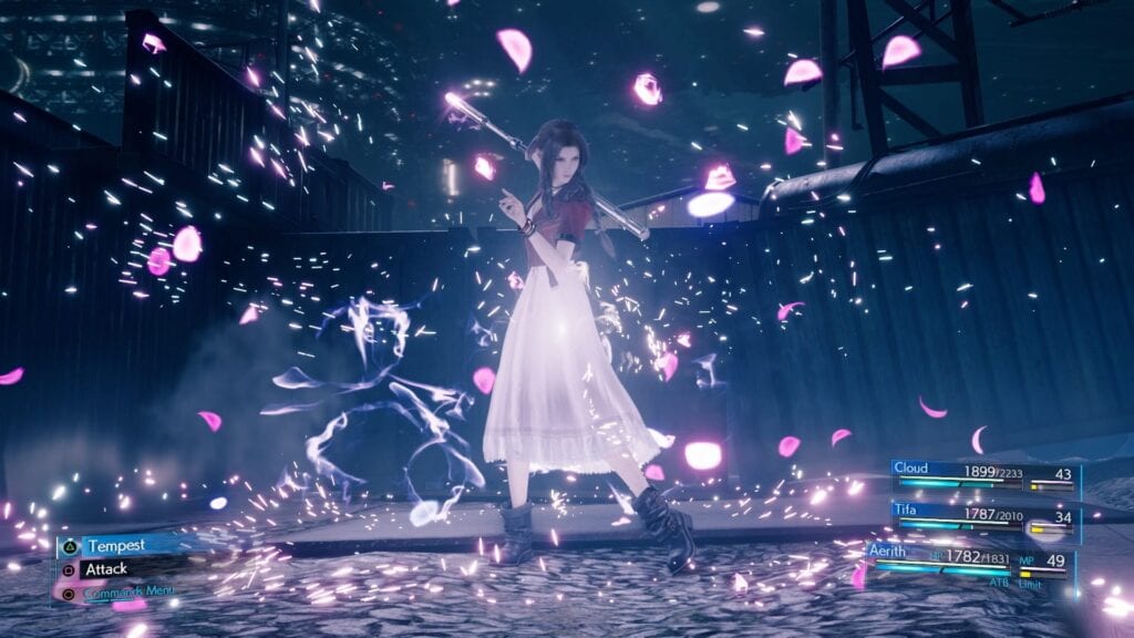 New Final Fantasy VII Remake Screenshots Show Off Aerith's Magical Prowess