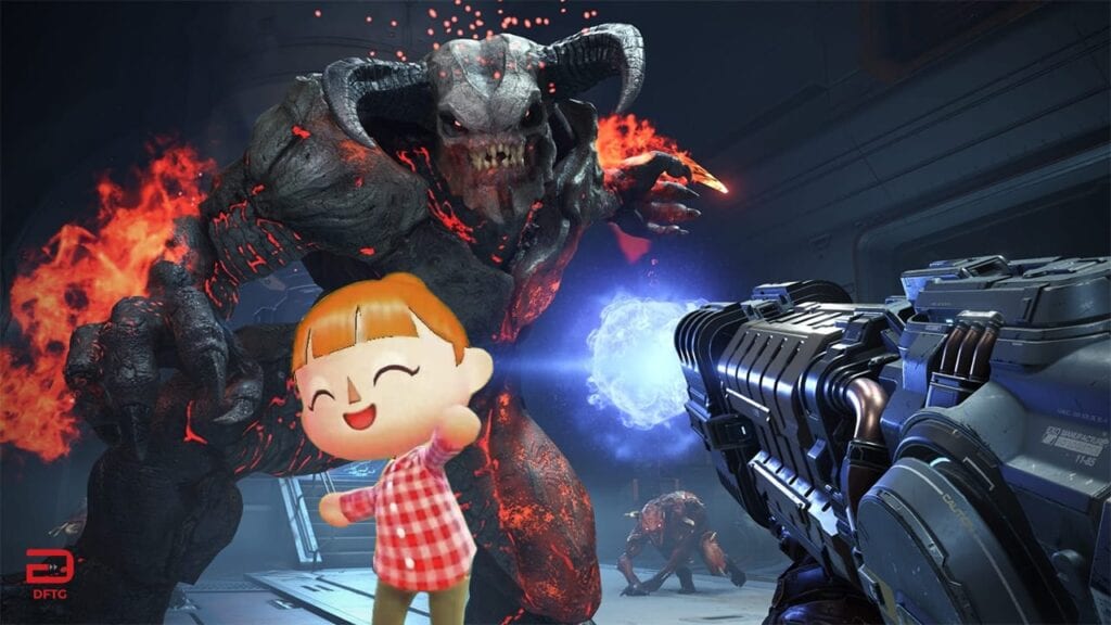 DOOM Eternal Animal Crossing