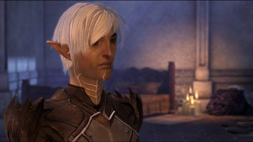 Dragon Age 2's Fenris Actor Performs Voice Dialogue For Blue Wraith