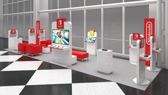 Nintendo Switch Pop-up Lounges Announced For U.S. Airports