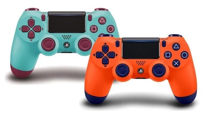 PlayStation 4 Orange And Berry Blue DualShock Controllers Are Back For A Limited Time