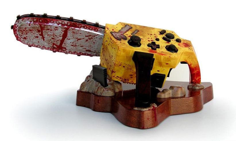 Resident Evil 4 custom Gamecube Chainsaw Controller