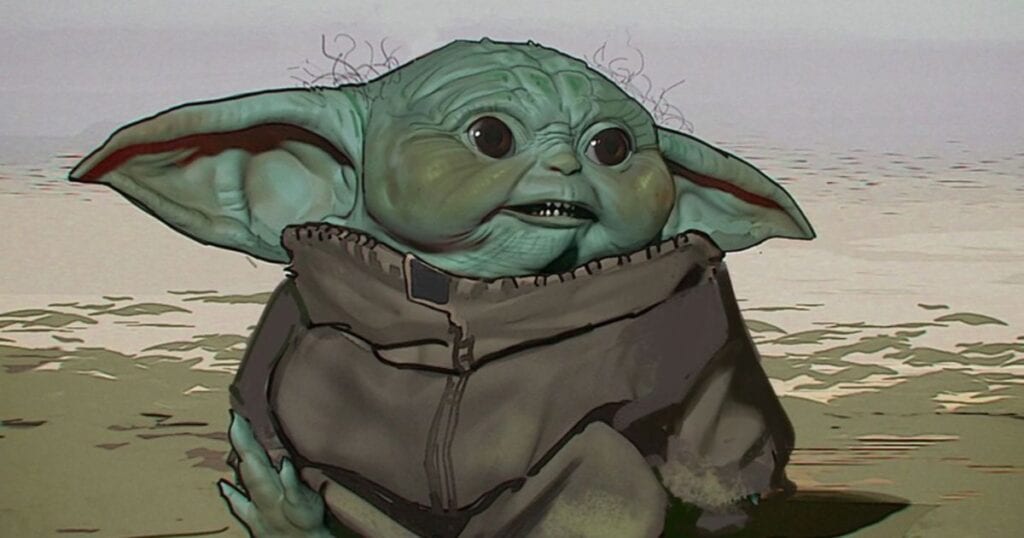 Baby Yoda Concept Art