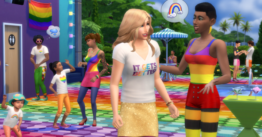 Sims Pride Parade