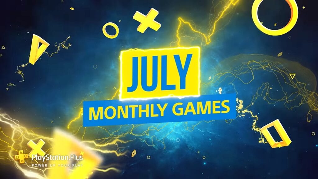 PS PlayStation Plus July