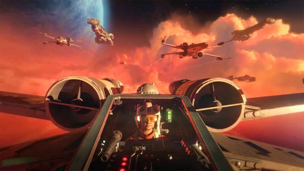 Star Wars: Squadrons X wing