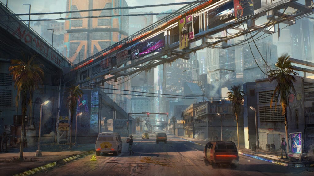 Cyberpunk 2077 Santo Domingo Concept Art