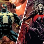 Venom Knull Symbiote God King in Black Marvel Comics