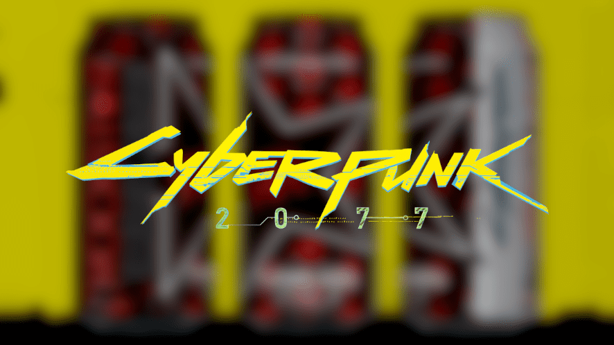 Cyberpunk 2077 Rockstar Energy Drink Samurai Cola