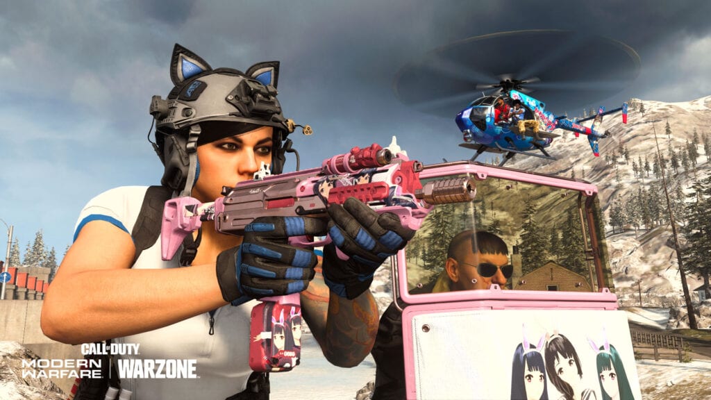 call of duty modern warfare kawaii cat mara