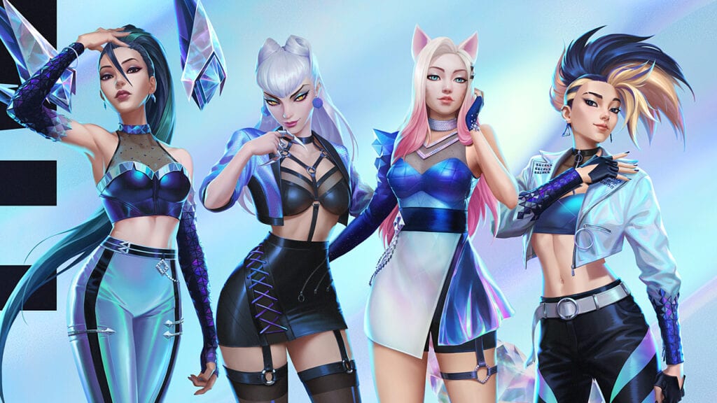 League of Legends K/DA Kai'Sa Evelynn Ahri Akali