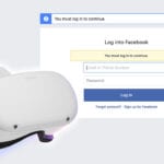 Oculus Quest 2 Facebook Login