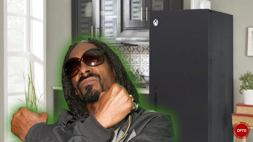 Snoop Dogg Xbox Series X fridge