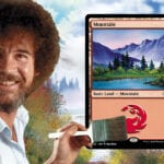 Bob Ross Magic The Gathering