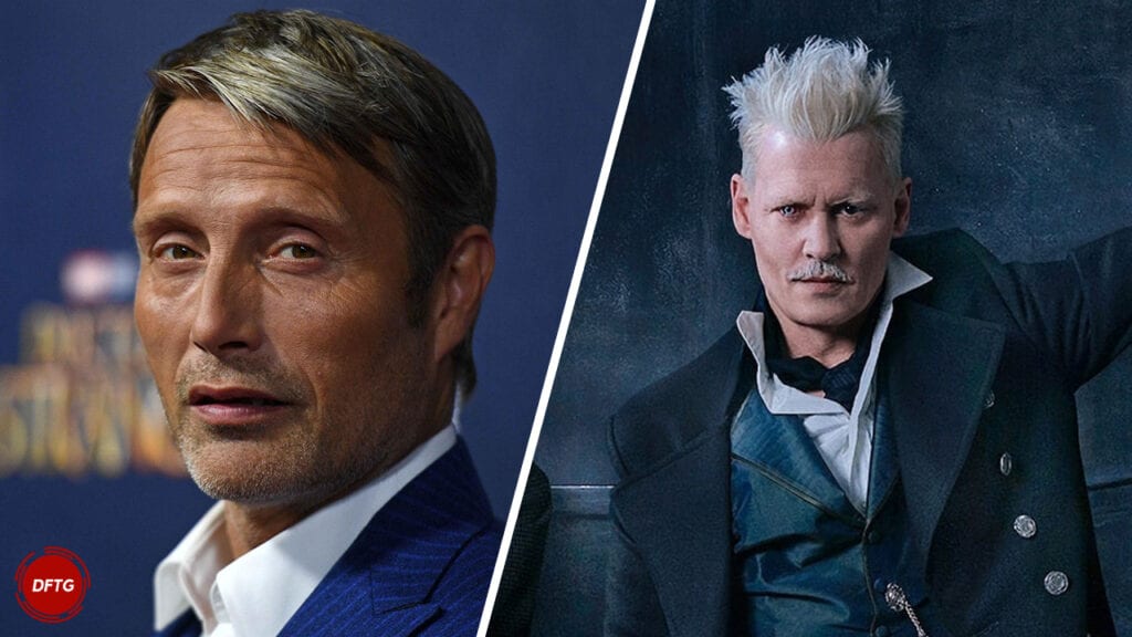 fantastic beasts 3 mads mikkelsen johnny depp grindelwald