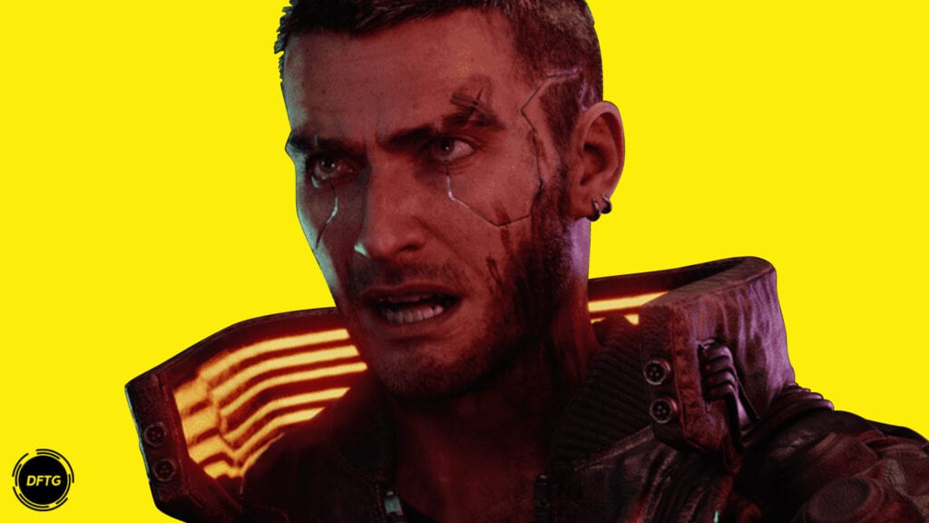 Cyberpunk 2077 Male V yellow