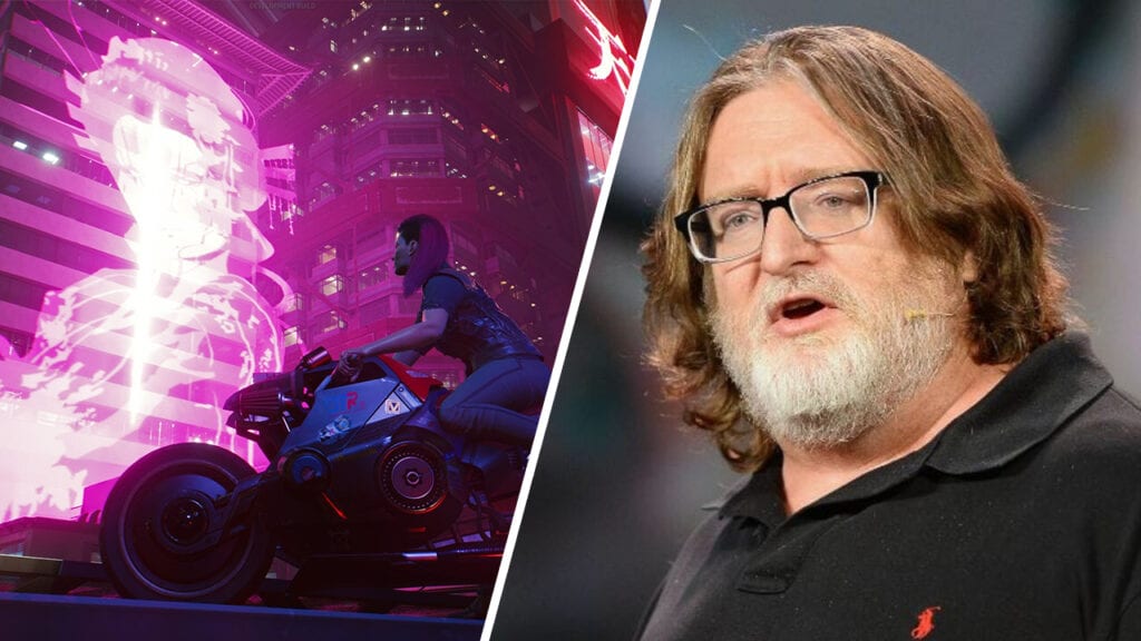 Cyberpunk 2077 Gabe Newell Gaben Valve