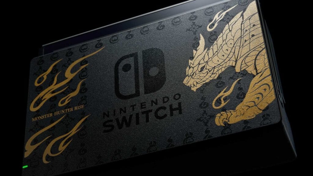 Monster Hunter Rise Nintendo Switch Console, Pro Controller Revealed