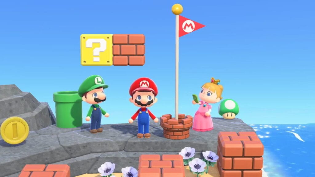 Animal Crossing New Horizons Super Mario