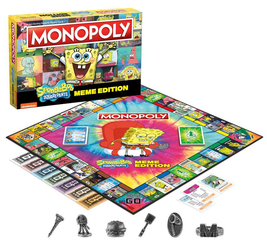 SpongeBob Monopoly Meme Edition