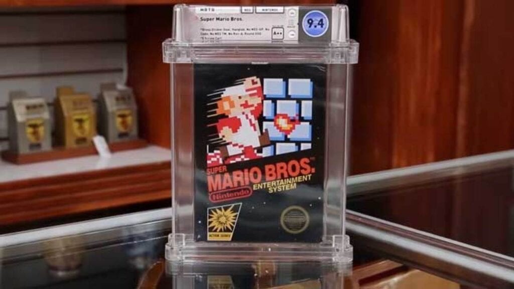 Unopened Super Mario Bros