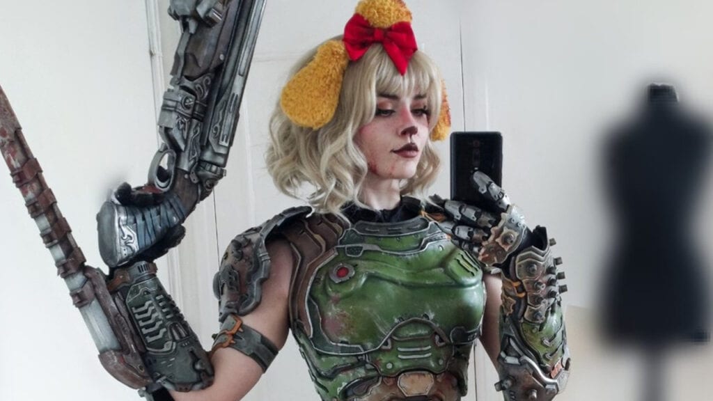 Doomguy Isabelle Mashup Cosplay