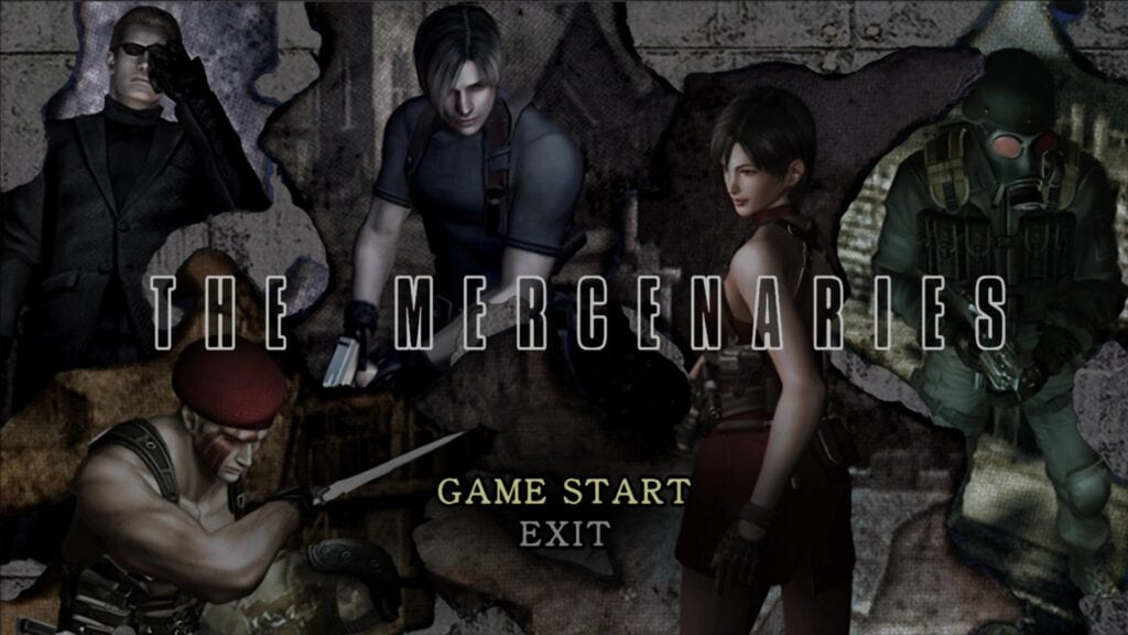 Resident Evil 4 The Mercenaries