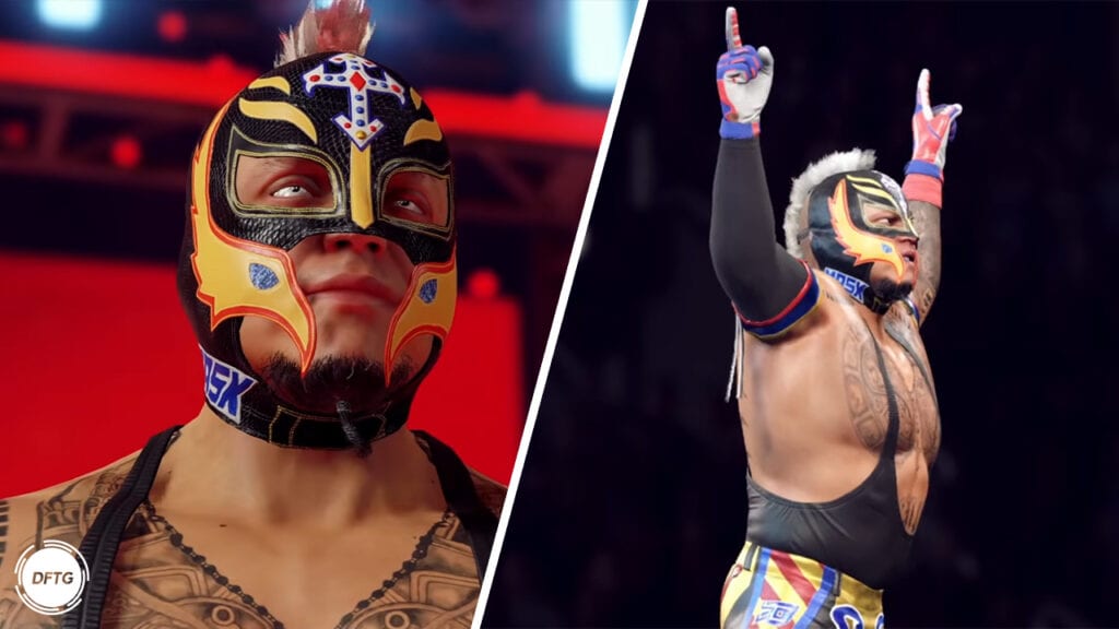 WWE 2K22 Rey Mysterio