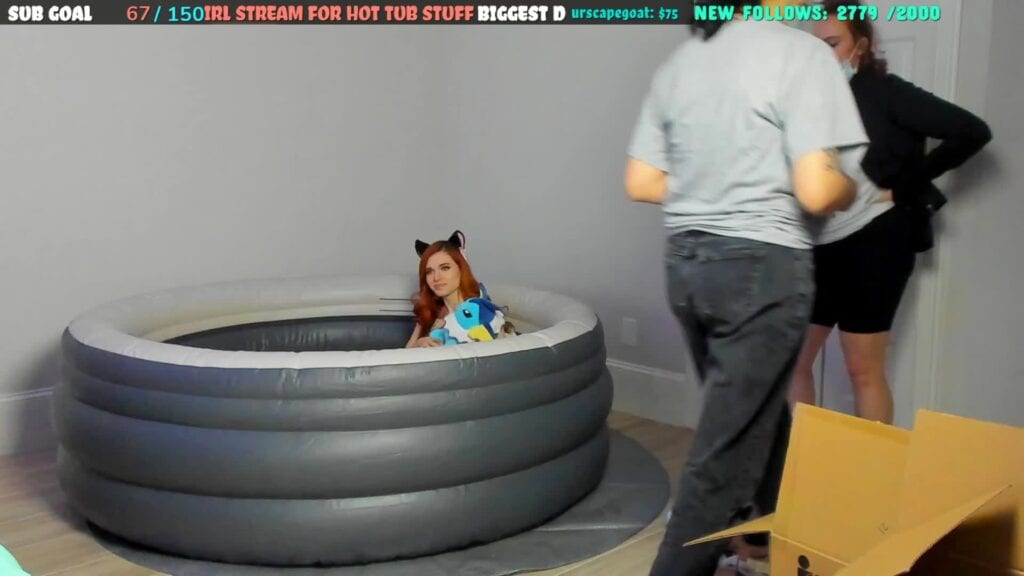 Hot Tub Twitch stream