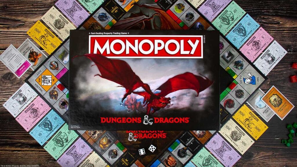 dungeons and dragons monopoly