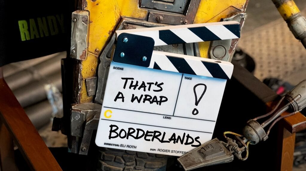 Borderlands Movie Wraps With Celebratory First Look At Jack Black's Claptrap