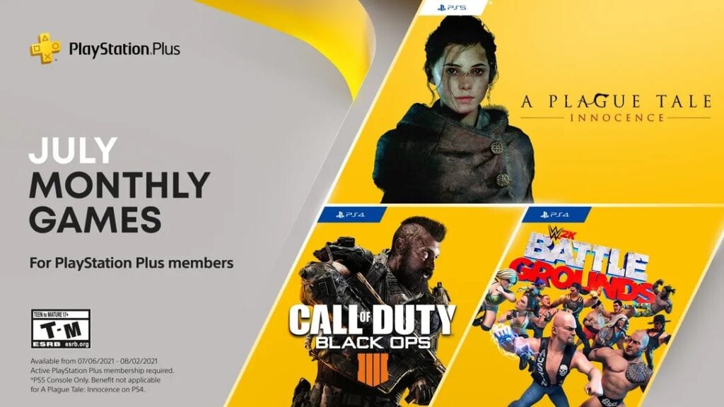 PlayStation Plus Free Games For July 2021 Revealed