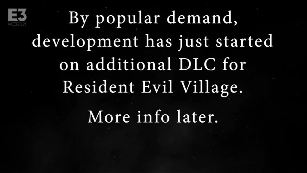 Resident Evil Village DLC In Development, RE: Verse Launches Next Month