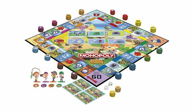 Animal Crossing New Horizons Monopoly