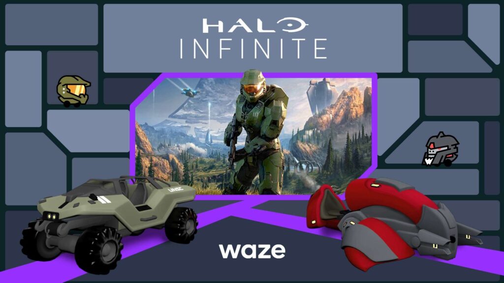 Master Chief And The Warthog Headline New Halo-Themed Waze Content