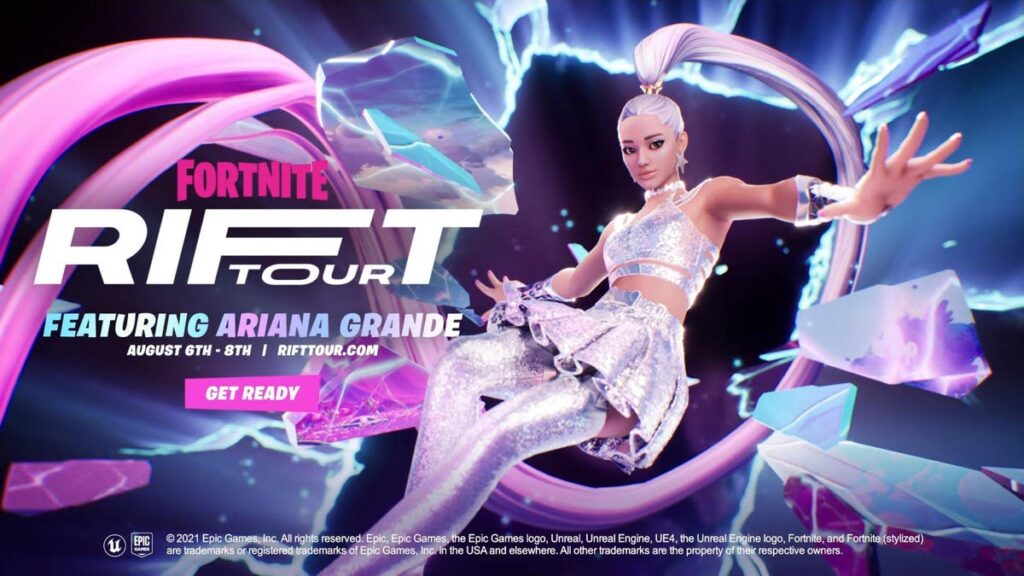 Fortnite Rift Tour Announced Featuring Ariana Grande (VIDEO)